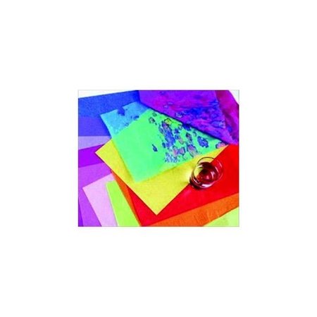 SPECTRA Spectra 006234 Deluxe Bleeding Recyclable Art Tissue Paper; Medium Blue - 24 Sheets 6234